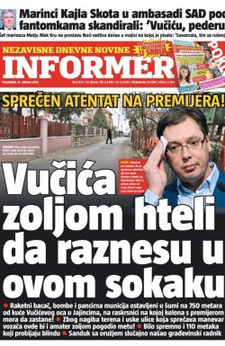 Informer - broj 1373, 31. okt 2016.