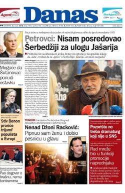 Danas - broj 7465, 8. mar 2018.
