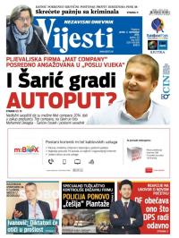 Vijesti - broj 6265, 4. sep 2015.