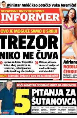 Informer - broj 110, 14. sep 2012.