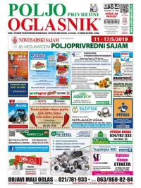 Poljoprivredni Oglasnik - broj 384, 7. nov 2018.