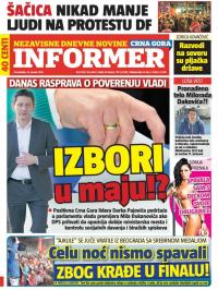 Informer CG - broj 1135, 25. jan 2016.