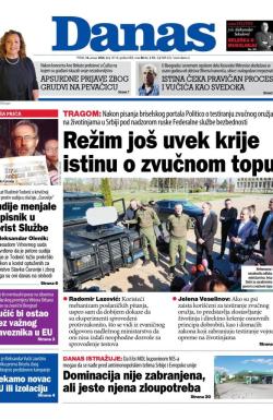 Danas - broj 10118, 16. jan 2026.