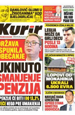 Kurir - broj 1543, 26. maj 2018.