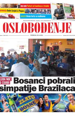 Oslobođenje - broj 24.264, 22. jun 2014.