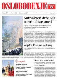 Oslobođenje - broj 26839, 13. nov 2021.