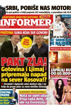 Informer - broj 1846, 21. maj 2018.