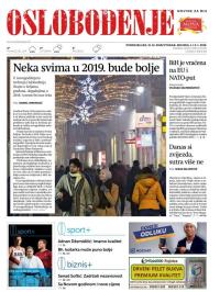 Oslobođenje - broj 25897, 31. dec 2018.