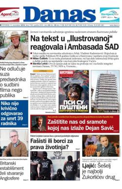 Danas - broj 7703, 1. nov 2018.
