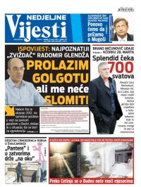 Vijesti - broj 6087, 8. mar 2015.