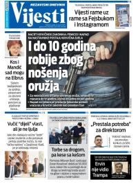 Vijesti - broj 9605, 24. jan 2025.