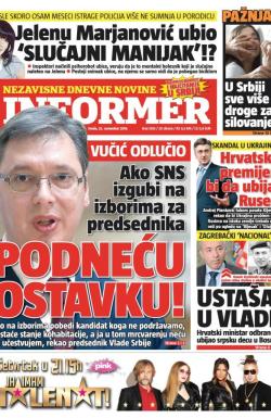 Informer - broj 1393, 23. nov 2016.
