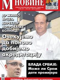 M Novine, Sr. Mitrovica - broj 802, 3. maj 2017.
