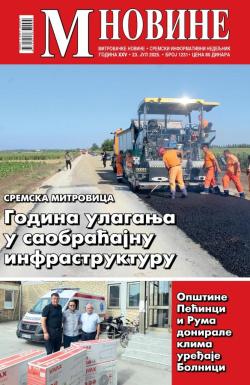 M Novine, Sr. Mitrovica - broj 1231, 23. jul 2025.