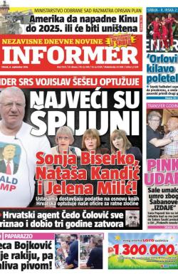 Informer - broj 1326, 6. sep 2016.
