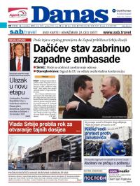 Danas - broj 5902, 26. nov 2013.