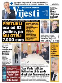 Vijesti - broj 5941, 10. okt 2014.