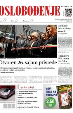 Oslobođenje - broj 27881, 9. apr 2025.