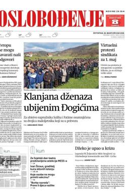Oslobođenje - broj 25981, 28. mar 2019.