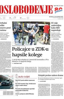 Oslobođenje - broj 27353, 19. jul 2023.