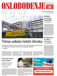 Oslobođenje - broj 26341, 31. mar 2020.