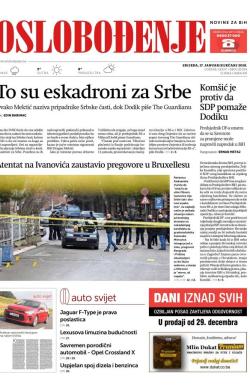 Oslobođenje - broj 25554, 17. jan 2018.