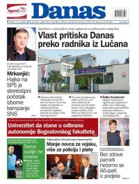 Danas - broj 8072, 5. nov 2019.