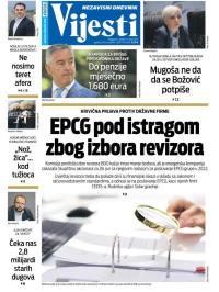 Vijesti - broj 9021, 31. maj 2023.