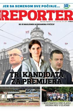 Novosadski reporter - broj 122, 15. jun 2017.