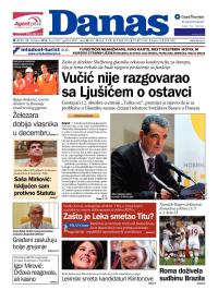 Danas - broj 6232, 22. okt 2014.