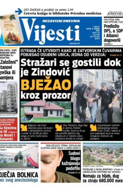 Vijesti - broj 6300, 9. okt 2015.