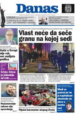 Danas - broj 9221, 6. feb 2023.