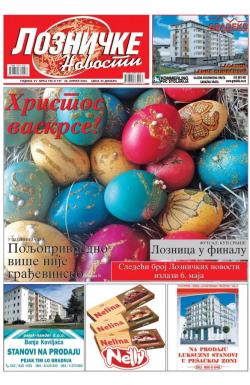 Lozničke novosti - broj 736-737, 22. apr 2022.