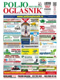 Poljoprivredni Oglasnik - broj 423, 5. jun 2020.