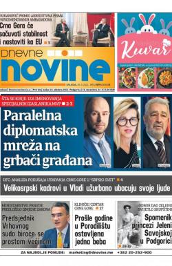 Dnevne novine - broj 2975, 28. apr 2021.