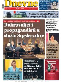 Dnevne novine - broj 3172, 10. dec 2021.