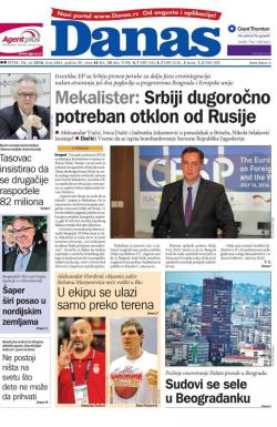 Danas - broj 6864, 15. jul 2016.