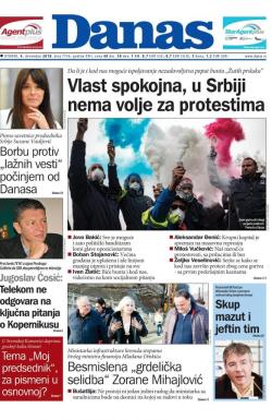 Danas - broj 7736, 4. dec 2018.