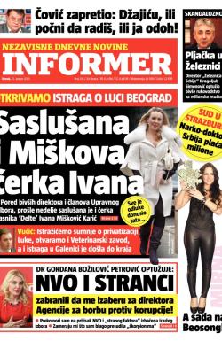 Informer - broj 218, 22. jan 2013.
