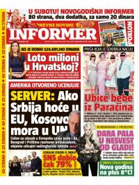 Informer - broj 1727, 25. dec 2017.