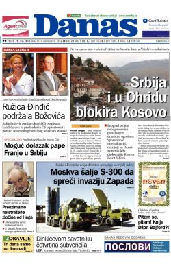 Danas - broj 5721, 29. maj 2013.