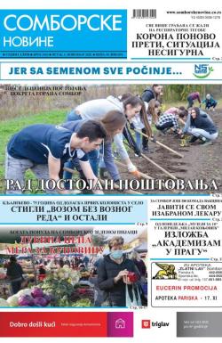 Somborske novine - broj 3463, 6. nov 2020.