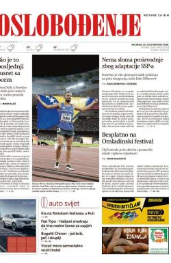 Oslobođenje - broj 25.012, 13. jul 2016.