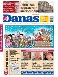 Danas - broj 7033-7036, 31. dec 2016.