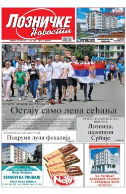 Lozničke novosti - broj 742, 3. jun 2022.