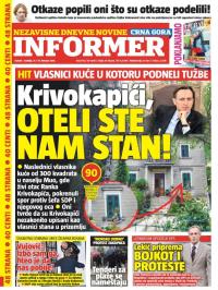 Informer CG - broj 1152, 13. feb 2016.