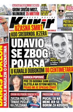 Kurir - broj 1624, 15. avg 2018.