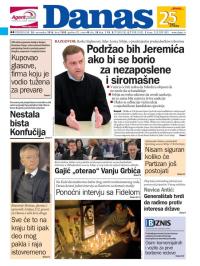 Danas - broj 7000, 28. nov 2016.