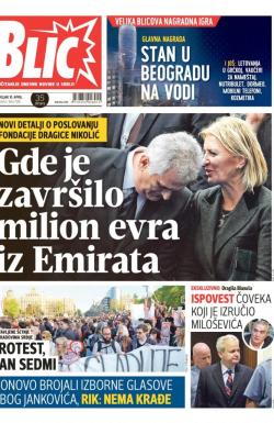 Blic - broj 7240, 10. apr 2017.