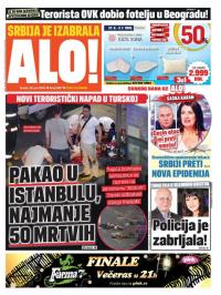 Alo - broj 2997, 29. jun 2016.